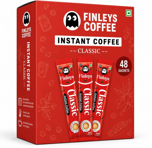 Finleys 48 sachet plain classic coffee Instant Coffee