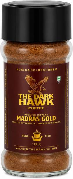 The Dark Hawk Coffee Madras Gold Premium Instant Coffee Filter Coffee