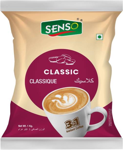 Senso Classic Coffee Premix Instant Coffee Premium Powder for vending machine 1Kg Instant Coffee