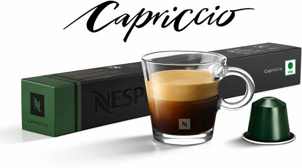 Nespresso Espresso Capriccio Coffee 10 Count Roast & Ground Coffee