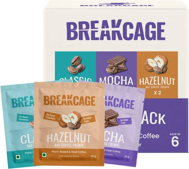 BREAKCAGE Oat Coffee Premix Assorted Instant Coffee