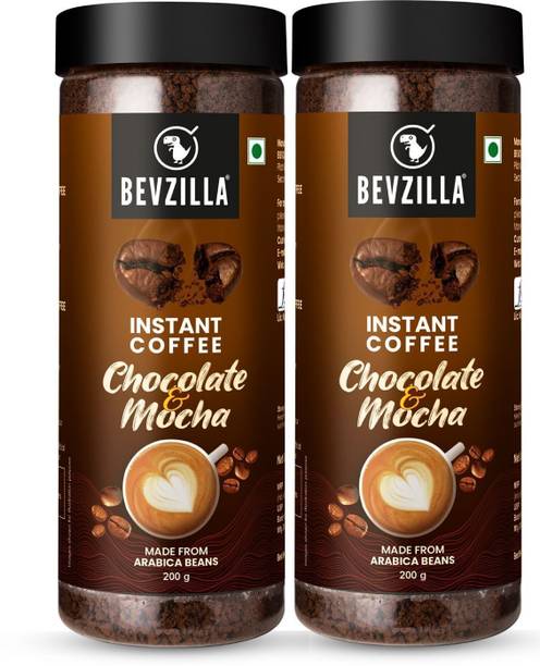 Bevzilla 200 Gram x 2 Instant (Choco-Mocha) Coffee Powder Instant Coffee