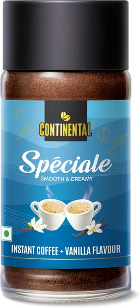CONTINENTAL Speciale Flavored Coffee | Medium Roast | Makes 25 Cups | For Both Hot & Cold Instant Coffee