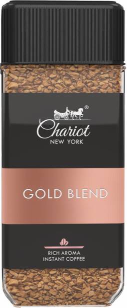 Chariot New york Gold Premium Rich Freeze-Dried 100% Arabica No Chicory Instant Coffee