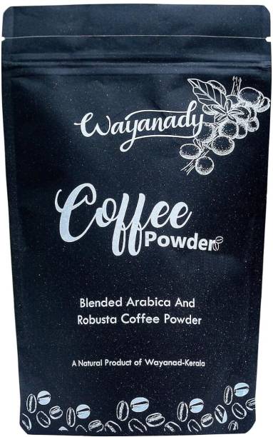 WAYANADY ENTERPRISES PRIVATE LIMITED Natural and Organic Robusta and Arabica Blended Roasted Coffee Powder Roast & Ground Coffee
