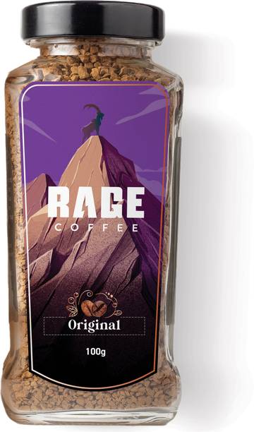 RAGE Coffee - 100 GMS Original Blend - Premium Arabica Instant Coffee