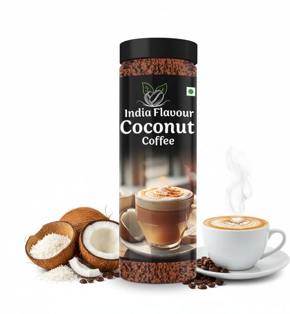 India Flavour Coconut Coffee 50 cups in 100gm Rich In...