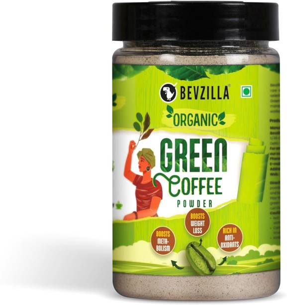 Bevzilla Instant Coffee Organic Green Coffee Powder 200g Coffee Powder | Aids Weight Loss Instant Coffee