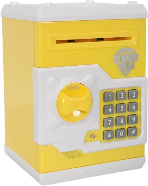CLAP N TAP Mini Piggy Bank Safe Box Money Coin Atm Bank Toy Atm Machine Kids Gift Money Box Digital Saving Boxes Coin Bank