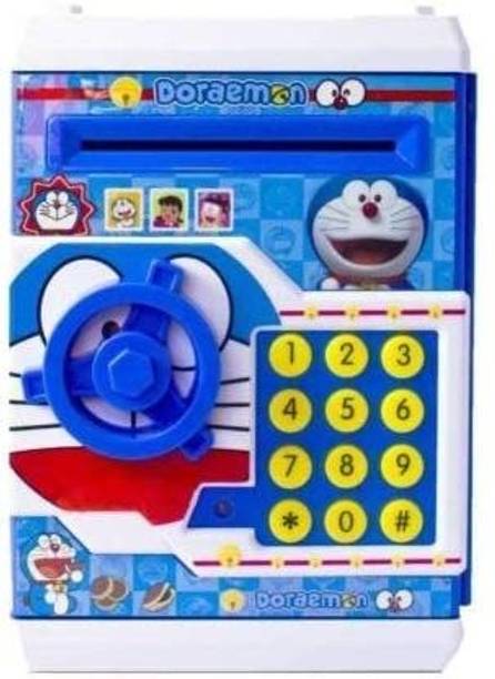 Breelance Electric Atm Piggy Bank For Kids With Password Protection Coin Bank