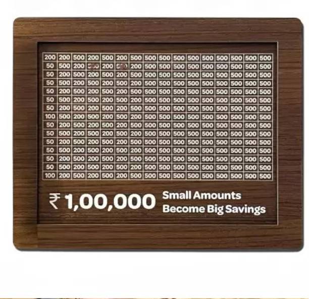 shivu craft Compact Money Storage Piggy Bank Box Coin Bank