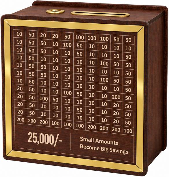 Kindly 25k money saving box | gullak big size coin banks piggy bank Coin Bank