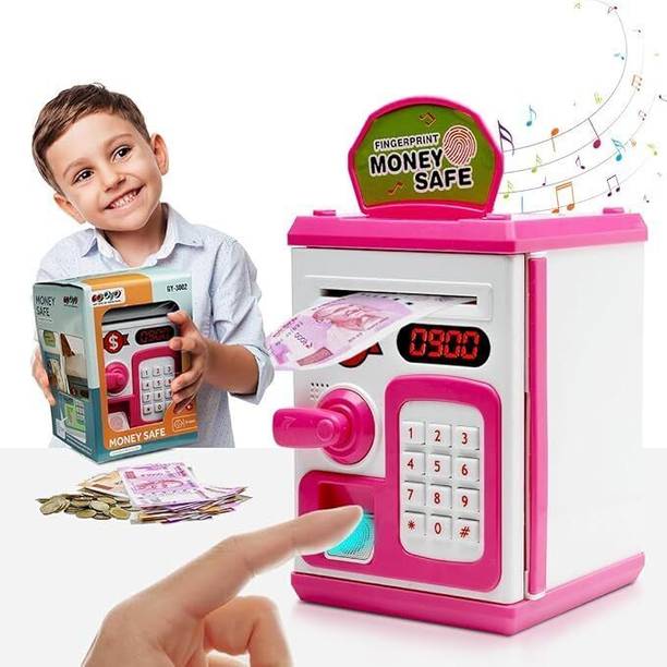 Starlight Sansar Kids Money Bank - ATM Piggy Bank For Kids Birthday Gift Coin Bank