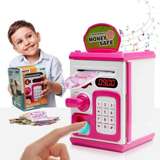 Bambono Piggy Bank Musical MoneySafe Toy for Kid ATM Coin Bank Coin Bank