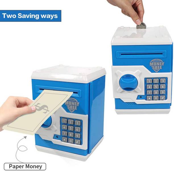Haulsale Money Safe Kids Code Lock ATM Electronic Piggy Savings Bank-717 Coin Bank