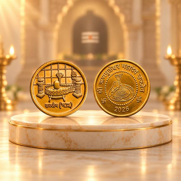 VAMA Siddh Rinmukteshwar Coin – Energized at Rinmukteshwar Mahadev Temple, Ujjain Modern Coin Collection