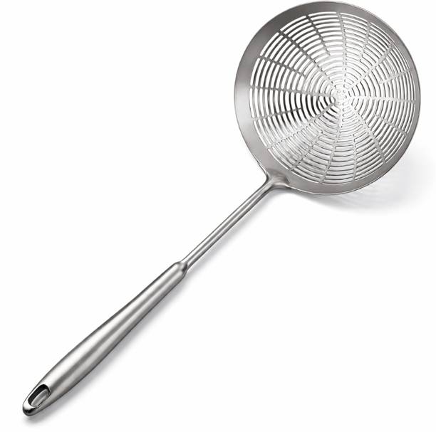 Culinary Crafts New Full Steel Jhara Collapsible Deep Frying Basket