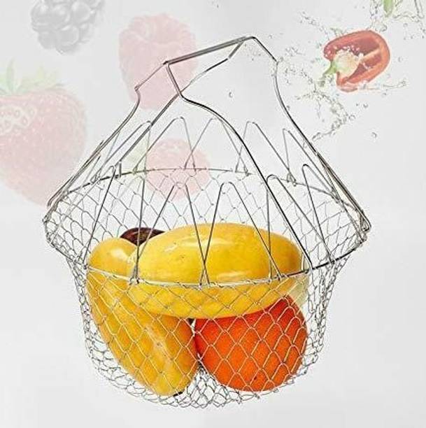 Windwarrior Chef Basket Collapsible Deep Frying Basket Collapsible Strainer