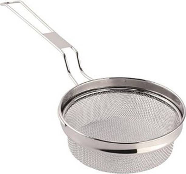 Narayani Enterprises Stainless Steel Deep Fry Strainer for Kitchen (Medium) Strainer