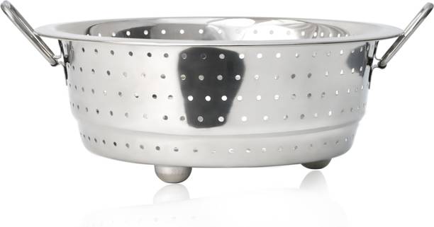 Kitdor Rice Bowl Strainer Boya for Washing Vegetables Fruits Rice etc (Size 13, Medium) Colander