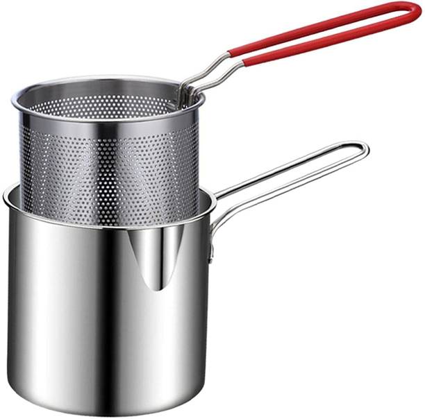 jormie FreshDcart4 Deep Frying Strainer & Oil Basket With Fryer Tong 500 L Electric Deep Fryer