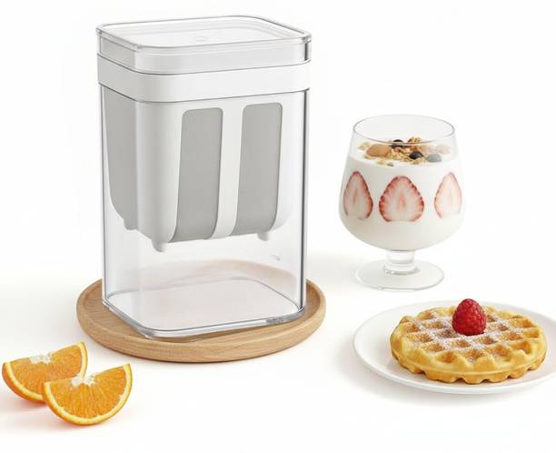 KEVIKA Maker & Hung Curd Maker | Fine Mesh Strainer with Lid Yogurt Maker