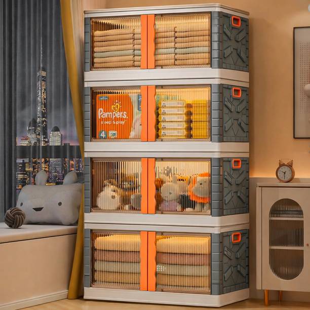 ZUVUZU Door Plastic Bookshelf Series Plastic Close Book Shelf