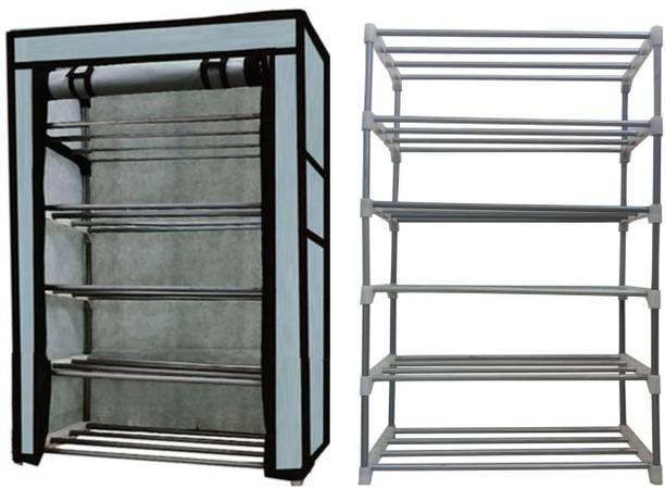 GlowSilk Carbon Steel Collapsible Carbon Steel Collapsible Wardrobe