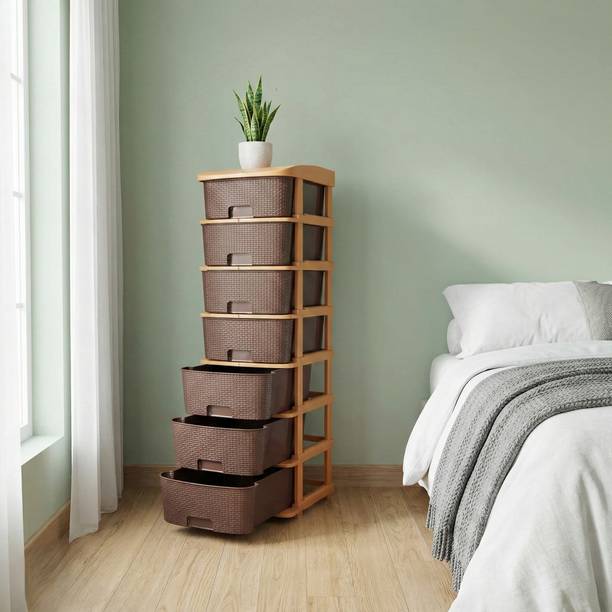 GROTHEORY Under-Stair Storage Hack Slim Profile Drawer Unit PP Collapsible Wardrobe