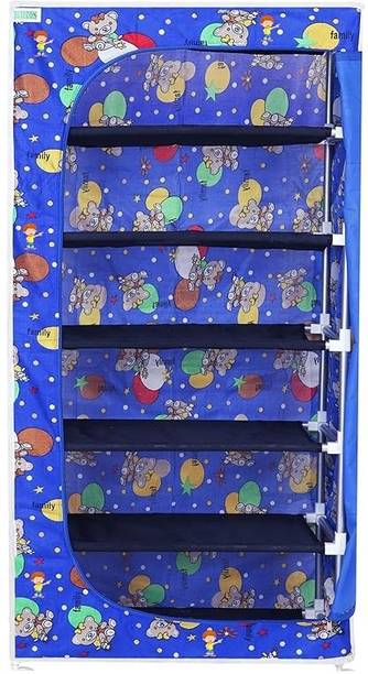 GULAMMUSTAFA pvc6salv PVC Collapsible Wardrobe