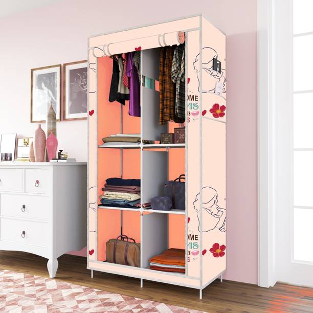 INSIDE STYLE Carbon Steel Collapsible Wardrobe