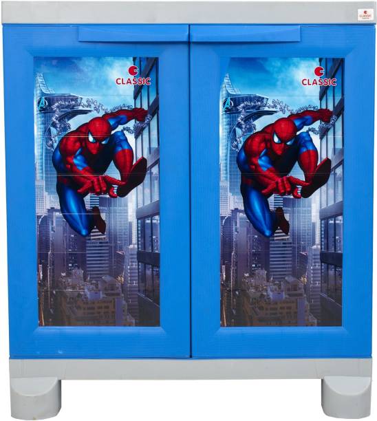 Classic Furniture SpiderMan Theme Cupboard|Closet|Wardrobe|Shoerack for Kids&Adults PP Collapsible Wardrobe