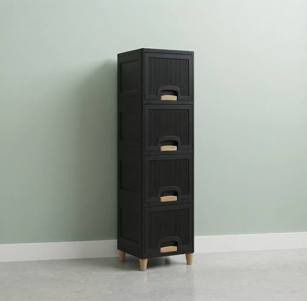 Surety for Safety Multipurpose Plastic Cabinet for Storage with Multi Layer Organizer Plastic Free Standing Cabinet