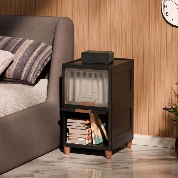 HEGZI Almirah for Clothes Cupboard Clothes Plastic Almirah, Foldable Wardrobe PVC Collapsible Wardrobe