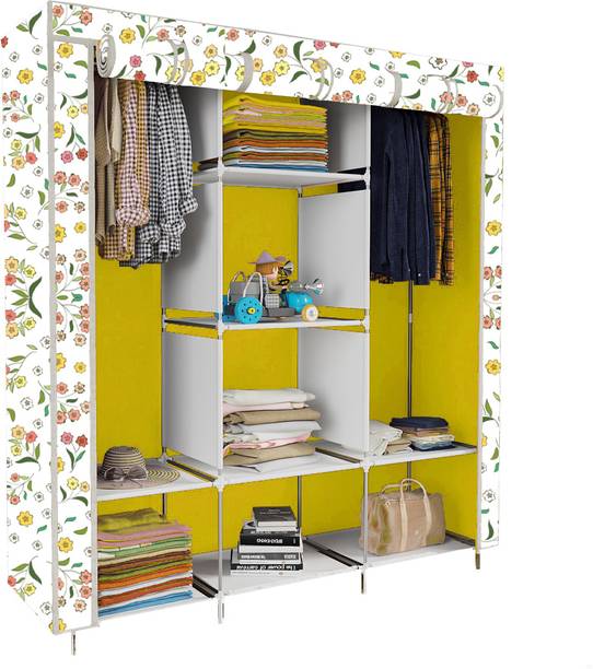 ZENVEXYO Carbon Steel Collapsible Wardrobe