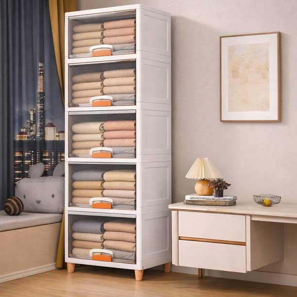 ZENVEXYO Kids Collapsible Wardrobe Pro PP Collapsible Wardrobe