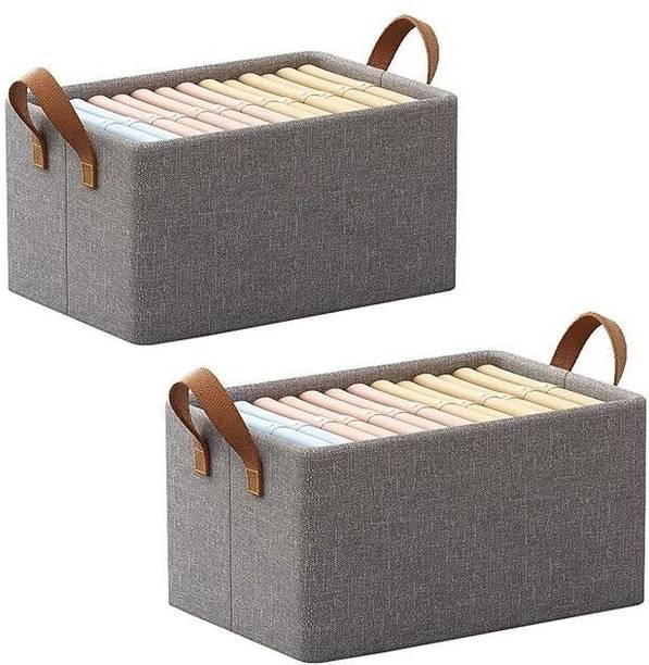 NKPR 30 L Grey Laundry Stool/Storage