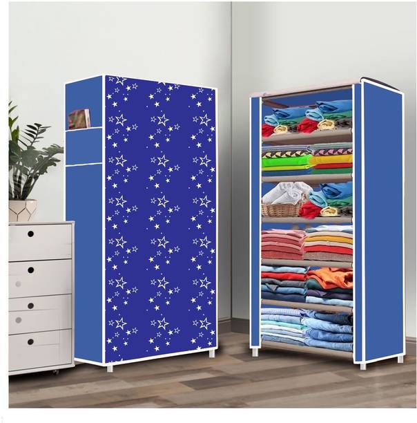 BEEYZELL PVC Collapsible Wardrobe