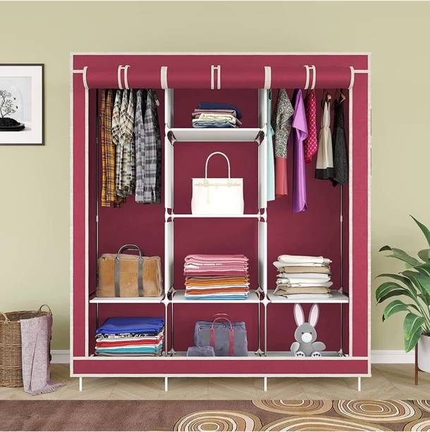 wrt Carbon Steel Collapsible Wardrobe