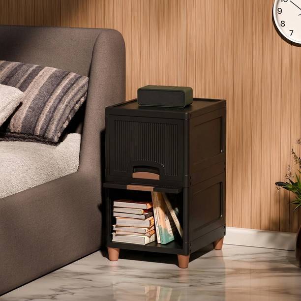 HEGZI Almirah for Clothes Cupboard Clothes Plastic Almirah, 6 Tier Foldable Wardrobe PVC Collapsible Wardrobe