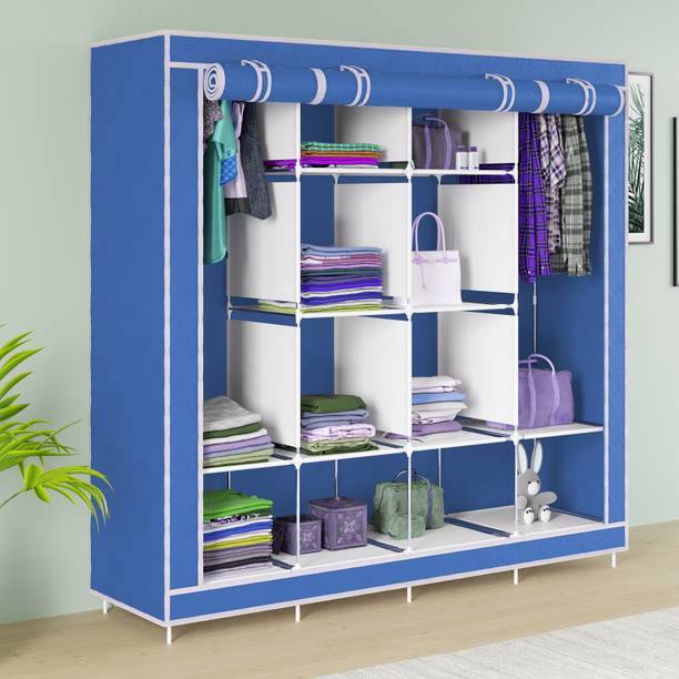 FurniGully 12 Shelves Storage Rack (88170) PP Collapsible Wardrobe
