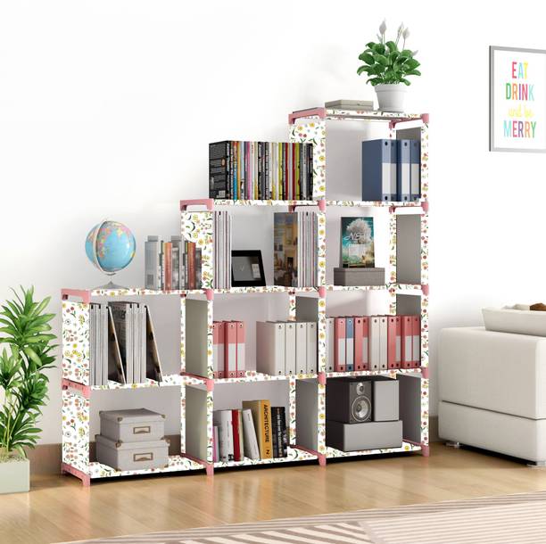 SB07 Metal Open Book Shelf