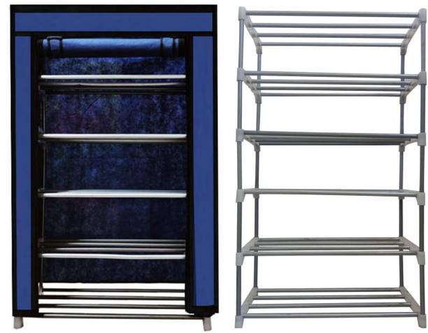 GlowSilk Carbon Steel Collapsible Carbon Steel Collapsible Wardrobe