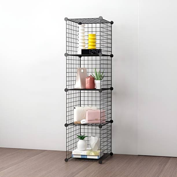 UTILLO 4 cube black Carbon Steel Collapsible Wardrobe