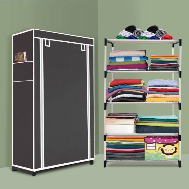 INSIDE STYLE Carbon Steel Collapsible Wardrobe