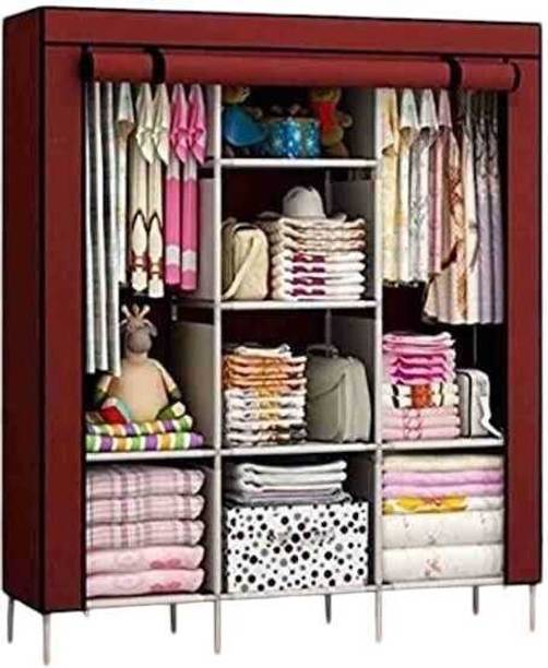 KBWS 6+2 LAYER+NON WOVEN FEB./WARDROBE Polyester Collapsible Wardrobe
