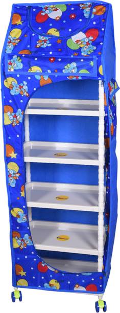 CHILDSCRAFT Child Craft 6 Shelves Cotton Collapsible Wardrobe