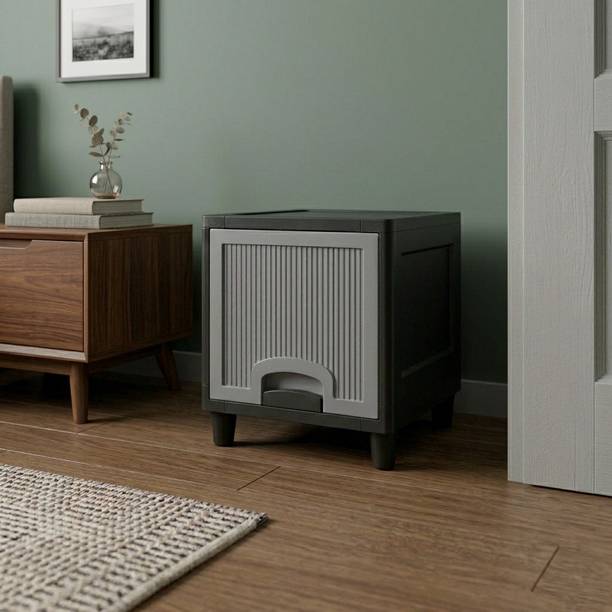 MAXTID Multi Layer Cabinet Suitable for Files, Clothes & Accessories PP Collapsible Wardrobe