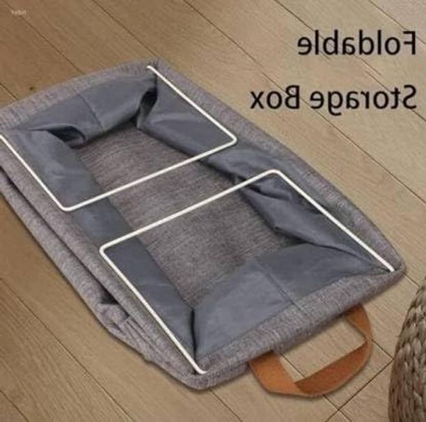 NKKL 30 L Grey Laundry Stool/Storage