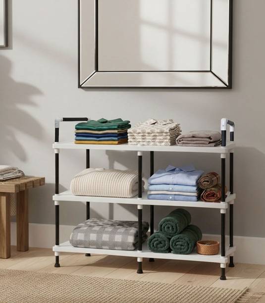 URBAN CHOICE Multipurpose Storage Rack Series PP Collapsible Wardrobe